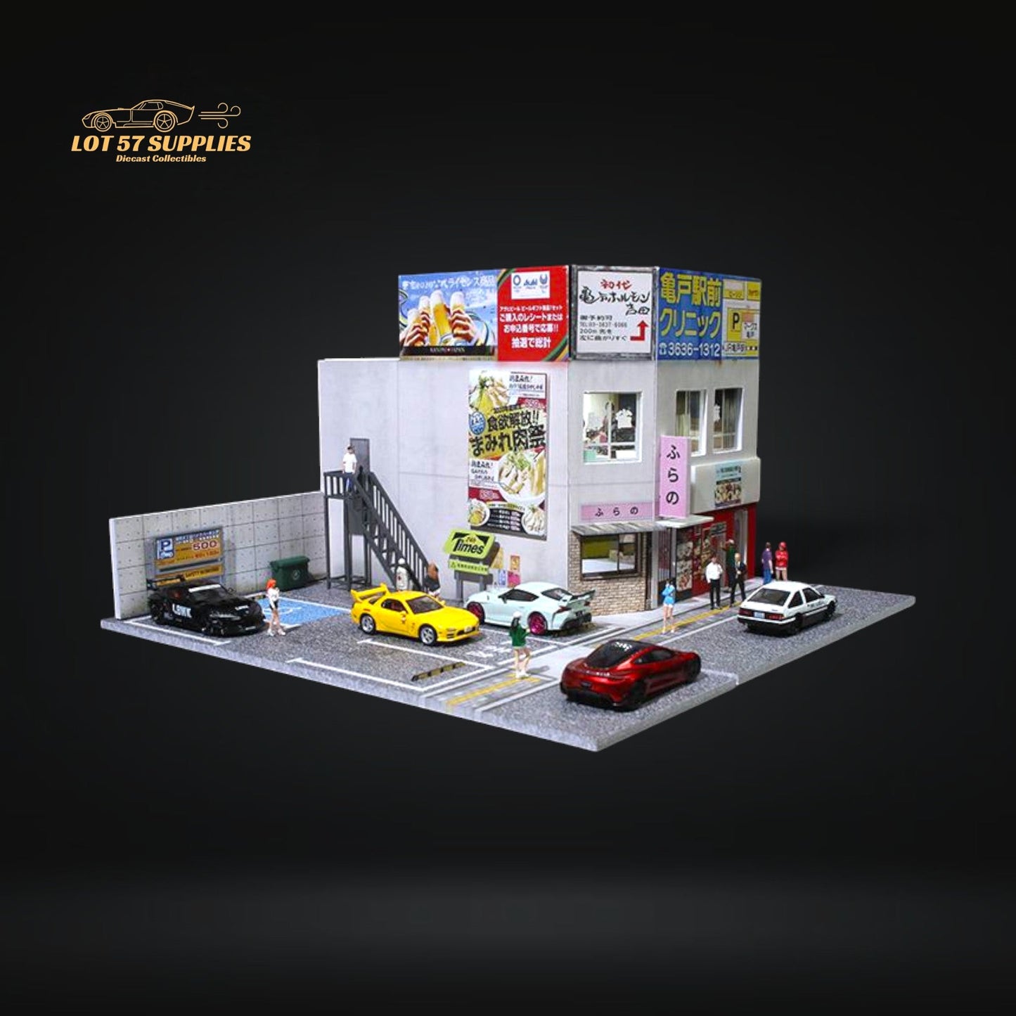 (Pre-Order) MoreArt Japanese Commercial Building Diorama 1:64