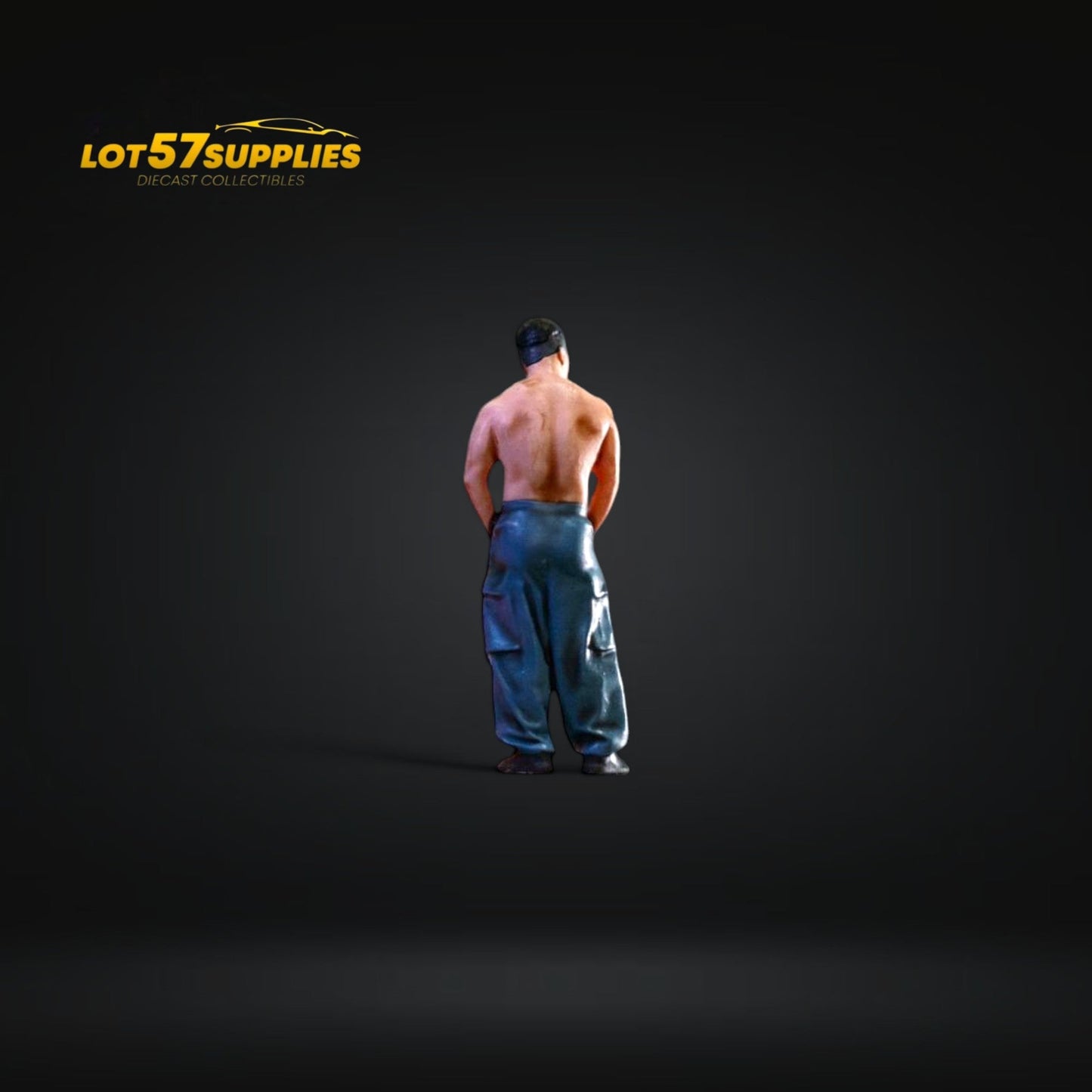 EHC Model Figure Set Muscle Man Duo 1:64 Resin