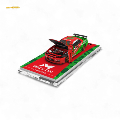 TimeMicro & MECLON GT-R R34 MECLON Container Set 1:64