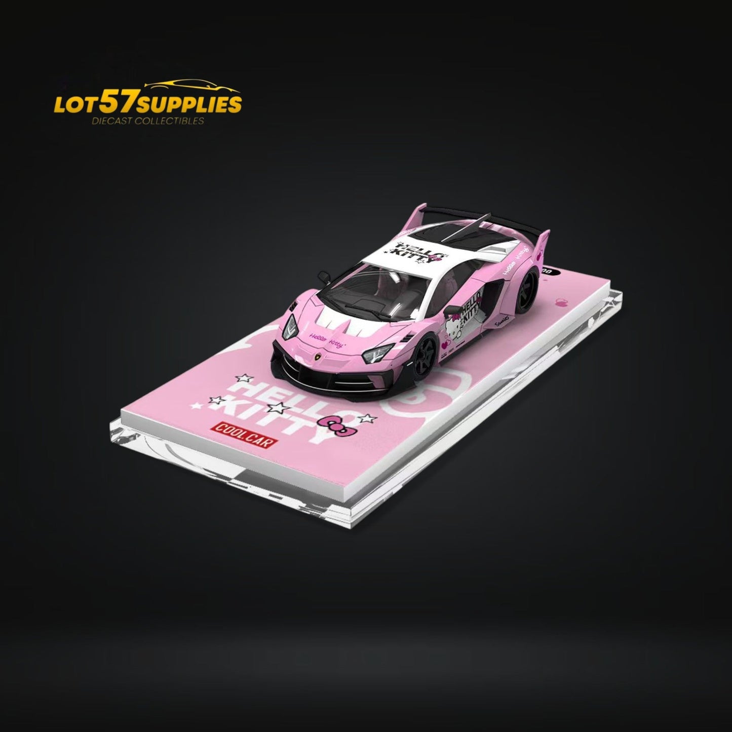 (Pre-Order) Cool Car Lamborghini GT EVO Light Pink Ordinary 1:64
