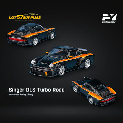 (Pre-Order) Findclassically Singer DLS Turbo Low Tail Black Pearl Road Version 1:64