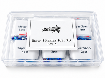 Razor Full Titanium Bolt Kit
