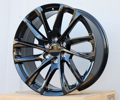 GM4 22x9 6x139.7 +24 78.1 GLOSS BLACK (FITS GMC SILVERADO TAHOE SIERRA)