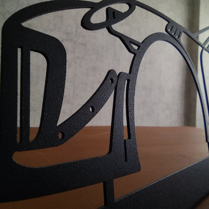 GT2 Metal Stand Silhouette - MT0988