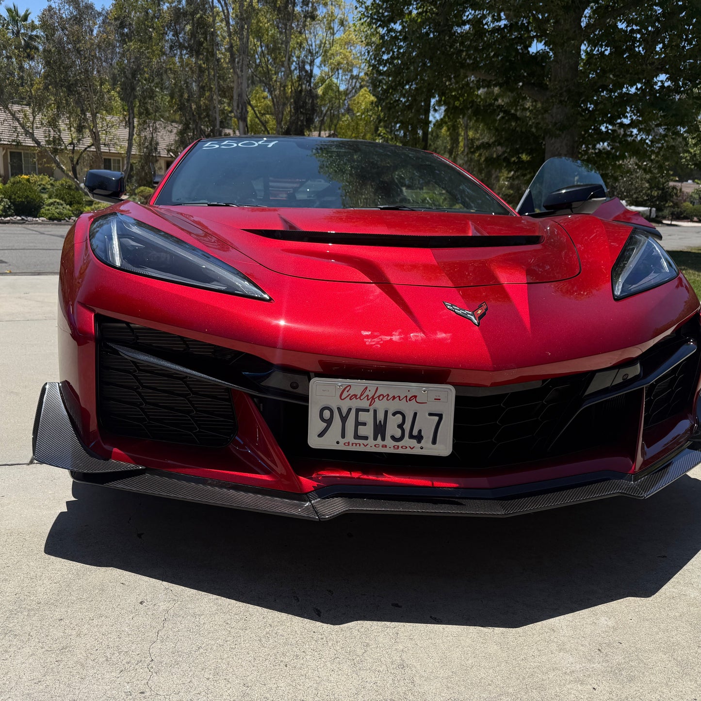Corvette 2026 ZR1 & ZR1X License Plate Holder