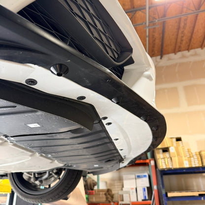 Toyota Supra MK5 Splitter Guards (2019-2026) | Stainless Steel Front Lip Protection