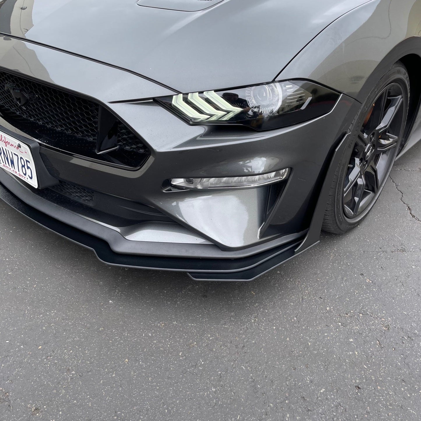 Mustang 18-23 GT/ECO Standard Splitter Extension