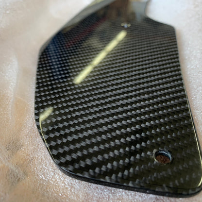 Mustang 15-23 Track Pack Carbon Fiber Wicker Bill