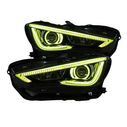 Infiniti Q60 DRL Boards (Multicolor Flow) 2016-2022