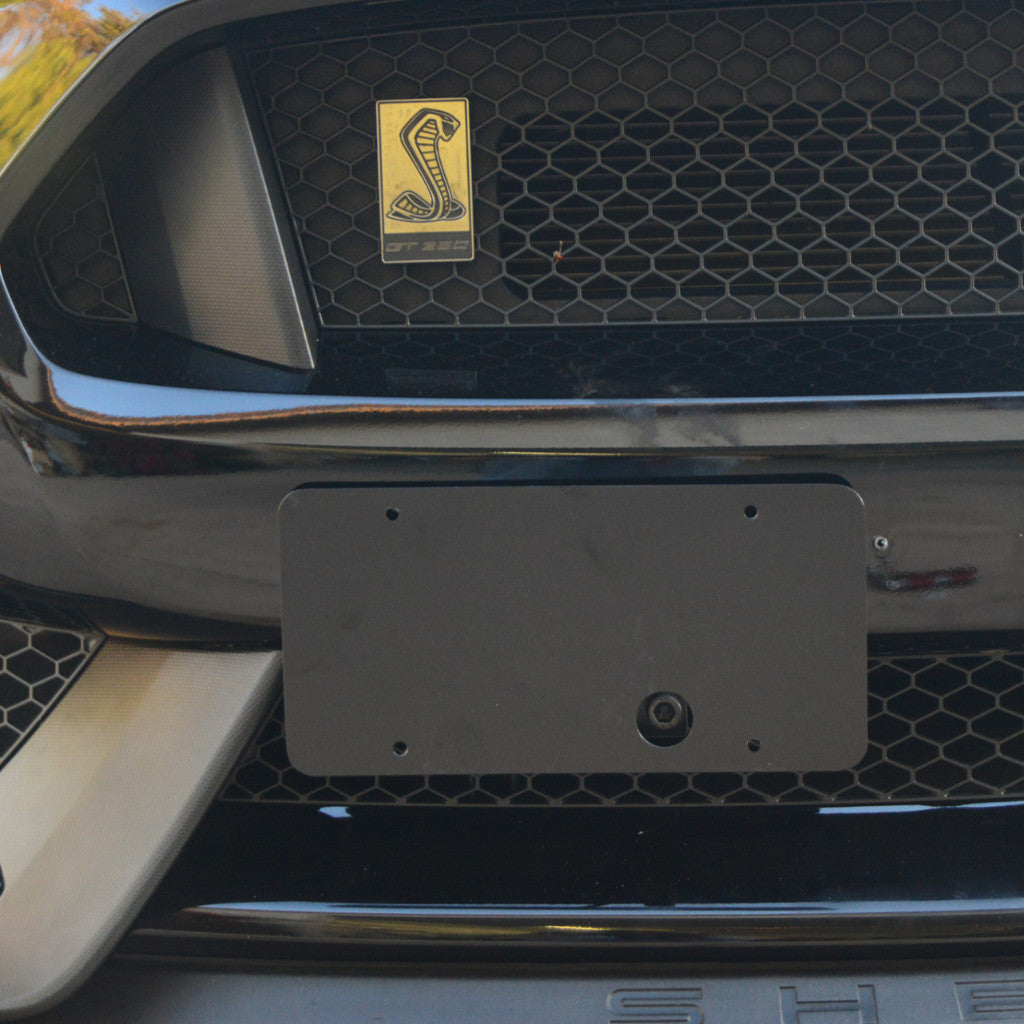 Mustang 15-23 License Plate Holder