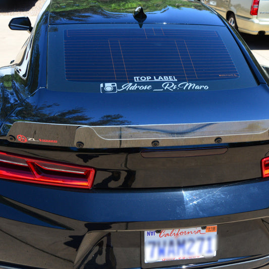 Camaro 16-24 RS Wicker Bill