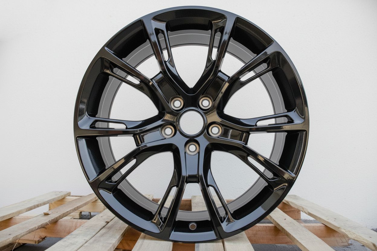 JP1 20x9 5x127 +34 71.5 Full Gloss Black