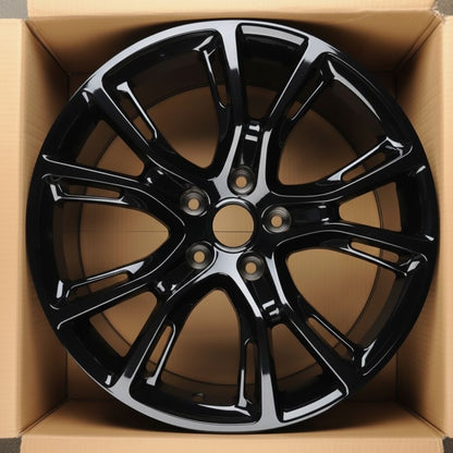 JP1 20x9 5x127 +34 71.5 Full Gloss Black