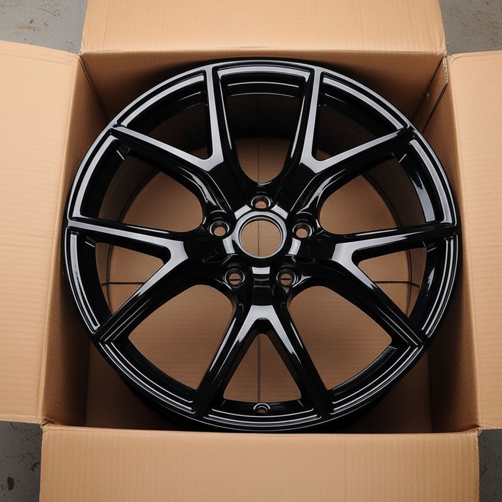 JP2 20x10 5x127 +45 71.5 Gloss Black