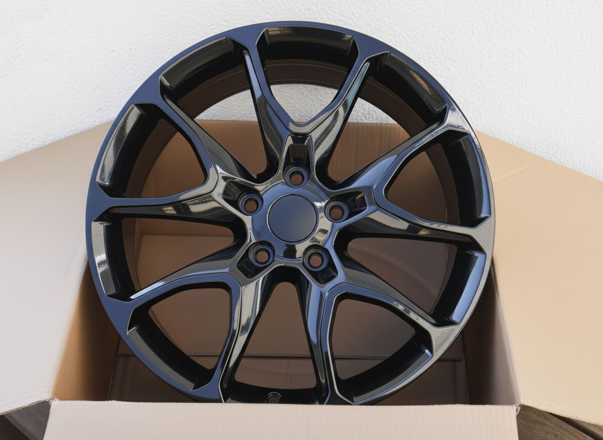 JP3 22x9.5 5x127 +35 71.5 Gloss Black