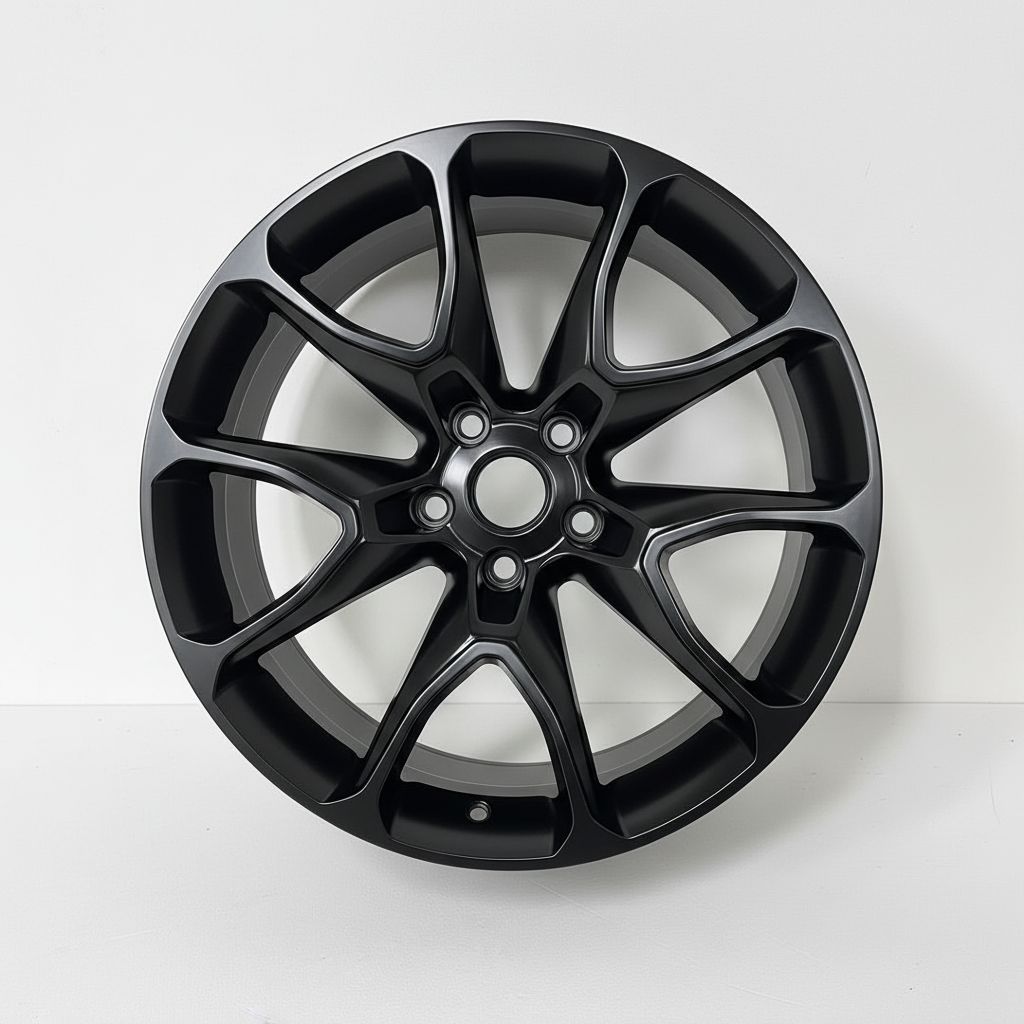 JP3 22x9.5 5x127 +35 71.5 Matte Black