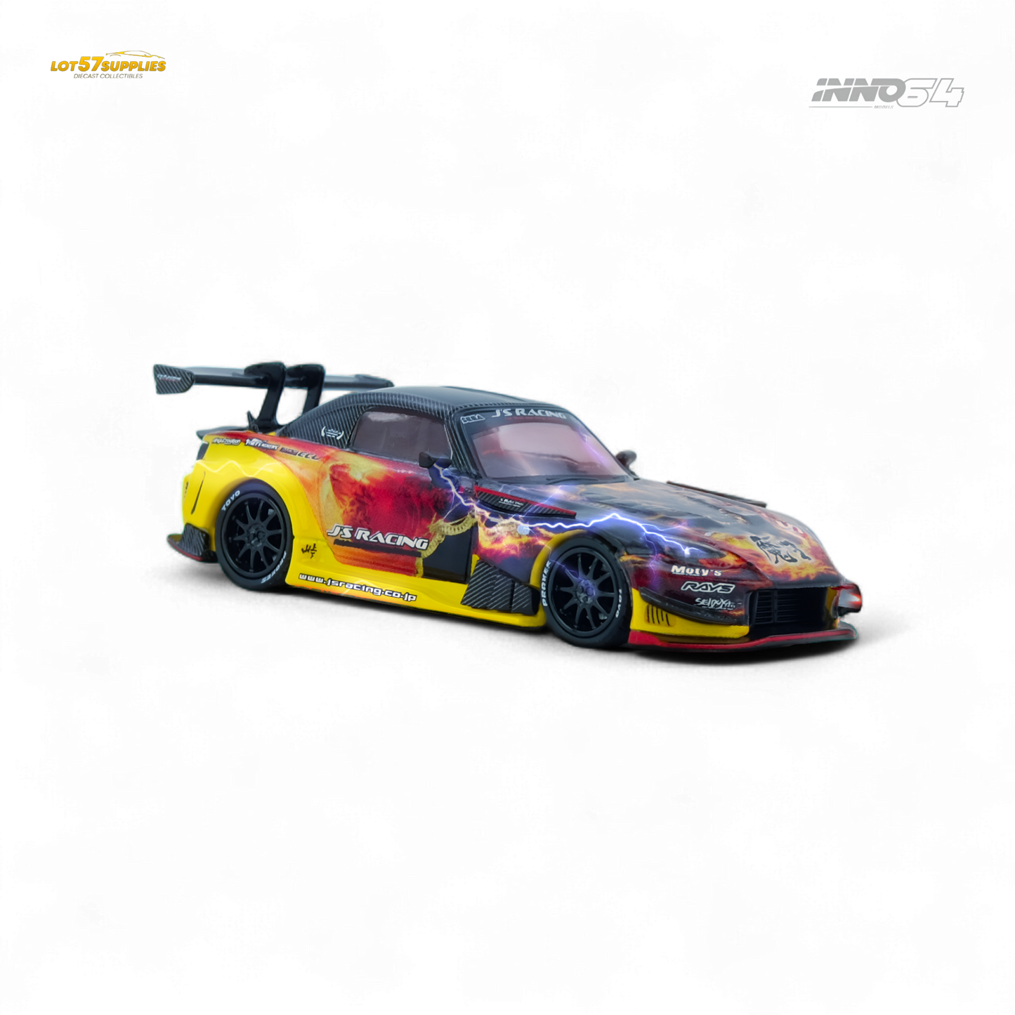 (Pre-Order) INNO64 HONDA S2000 J'S RACING (AP1) - Special Edition 1:64