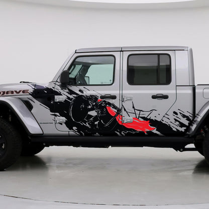 Gladiator Truck Decal Mud Splash for Jeep. #6796