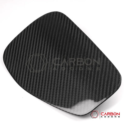 Jeep Gladiator Gas Cap Cover – Real Dry Carbon Fiber (Glossy or Matte) 2020–Current