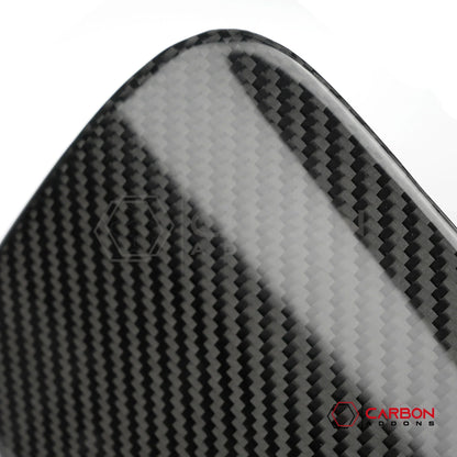 Jeep Gladiator Gas Cap Cover – Real Dry Carbon Fiber (Glossy or Matte) 2020–Current