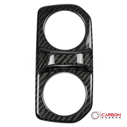 Jeep Gladiator Rear Air Vents Outlet Cover – Real Dry Carbon Fiber (Glossy or Matte) 2020–Current