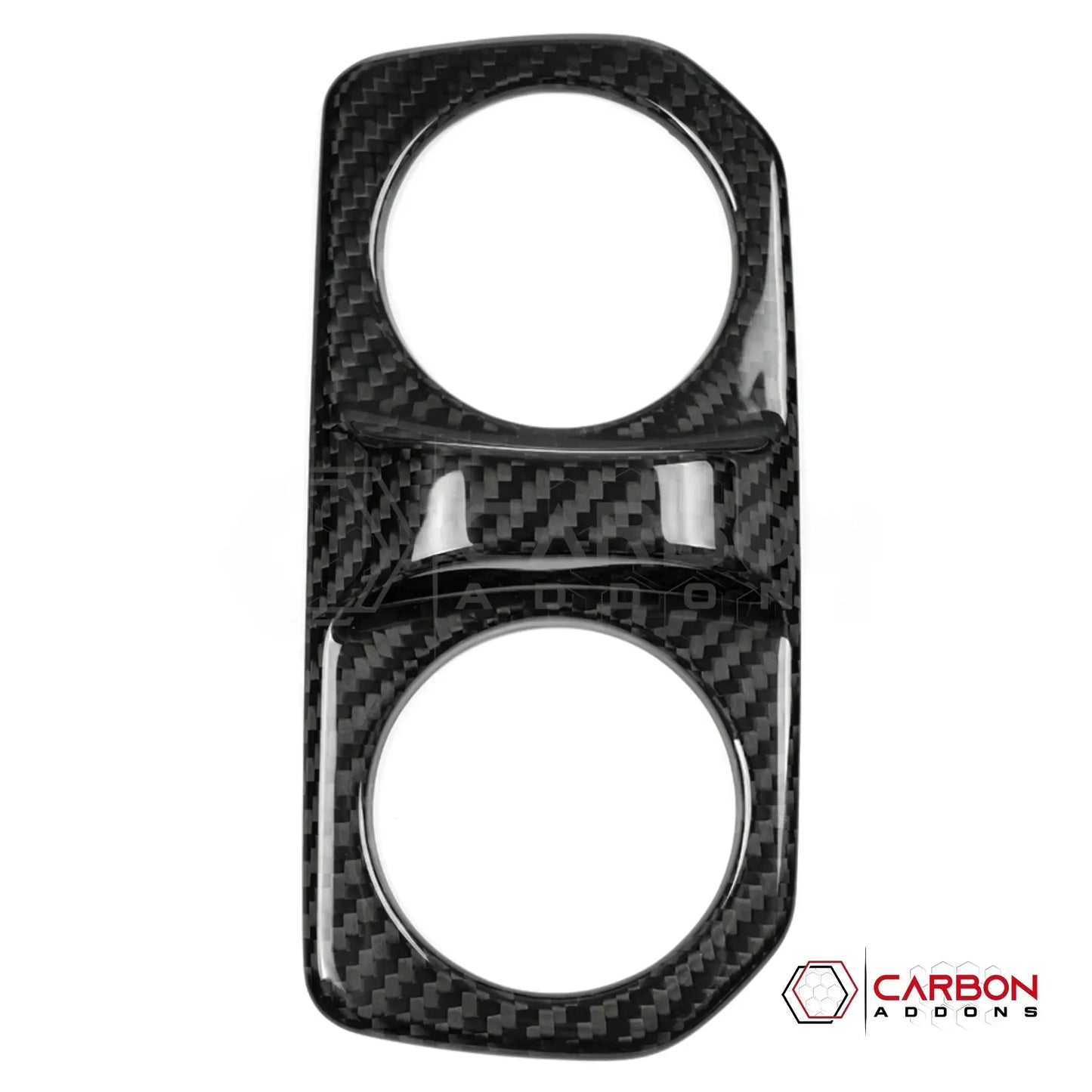 Jeep Gladiator Rear Air Vents Outlet Cover – Real Dry Carbon Fiber (Glossy or Matte) 2020–Current