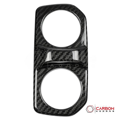 Jeep Gladiator Rear Air Vents Outlet Cover – Real Dry Carbon Fiber (Glossy or Matte) 2020–Current