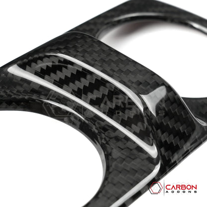Jeep Gladiator Rear Air Vents Outlet Cover – Real Dry Carbon Fiber (Glossy or Matte) 2020–Current