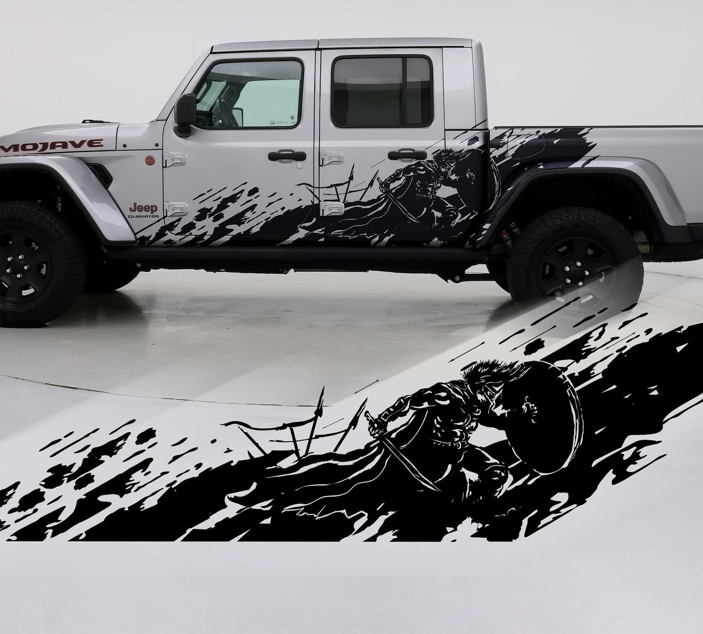 Gladiator Truck Decal Mud Splash for Jeep. #6796