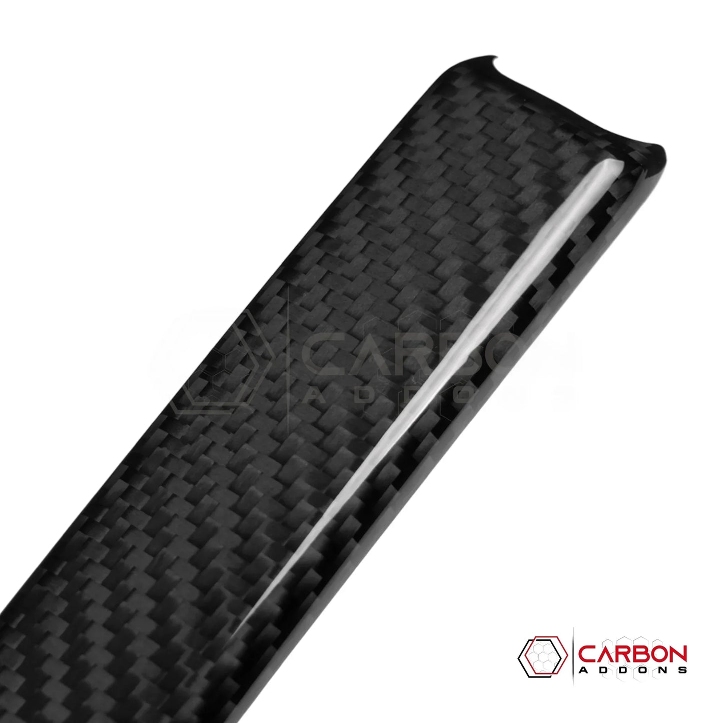 Jeep Gladiator JT & Wrangler JL A & B Pillar Grab Handle Trim Cover Set – Real Dry Carbon Fiber (Glossy or Matte) 2020–Current