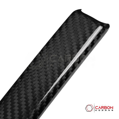 Jeep Gladiator JT & Wrangler JL A & B Pillar Grab Handle Trim Cover Set – Real Dry Carbon Fiber (Glossy or Matte) 2020–Current