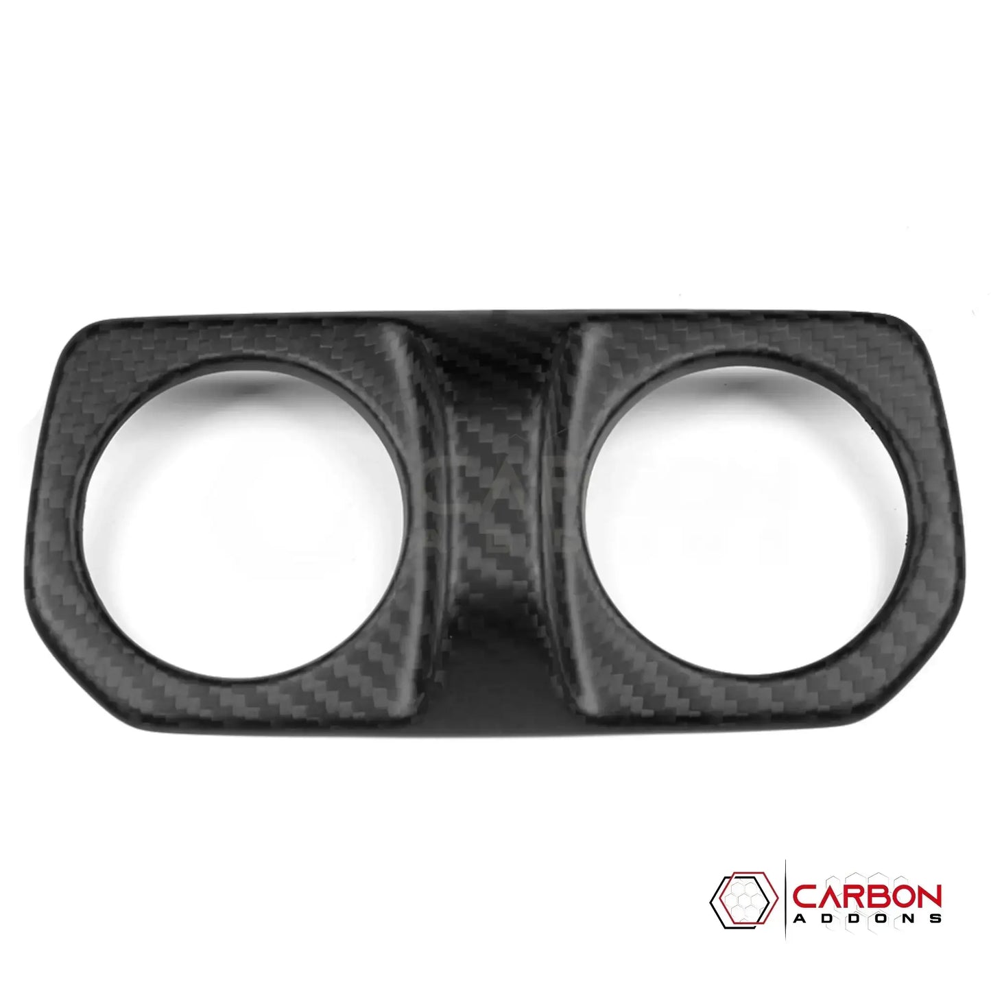 Jeep Gladiator Rear Air Vents Outlet Cover – Real Dry Carbon Fiber (Glossy or Matte) 2020–Current