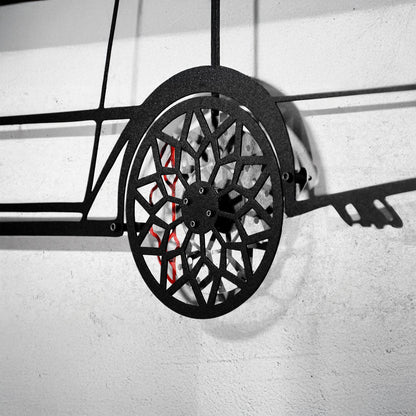1979 Pontiac Trans Am Metal Wall Art – Spinning Wheel Edition-KAFMEKA001