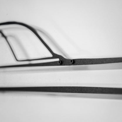 1964 Chevrolet Impala Wall Art – Classic Steel Silhouette with Spinning Wheels-KAFMEKA022