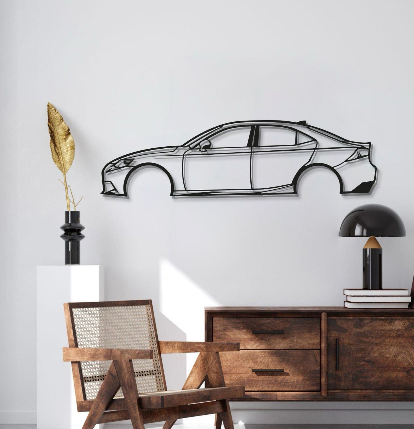 IS350 Metal Car Wall Art - MT1000