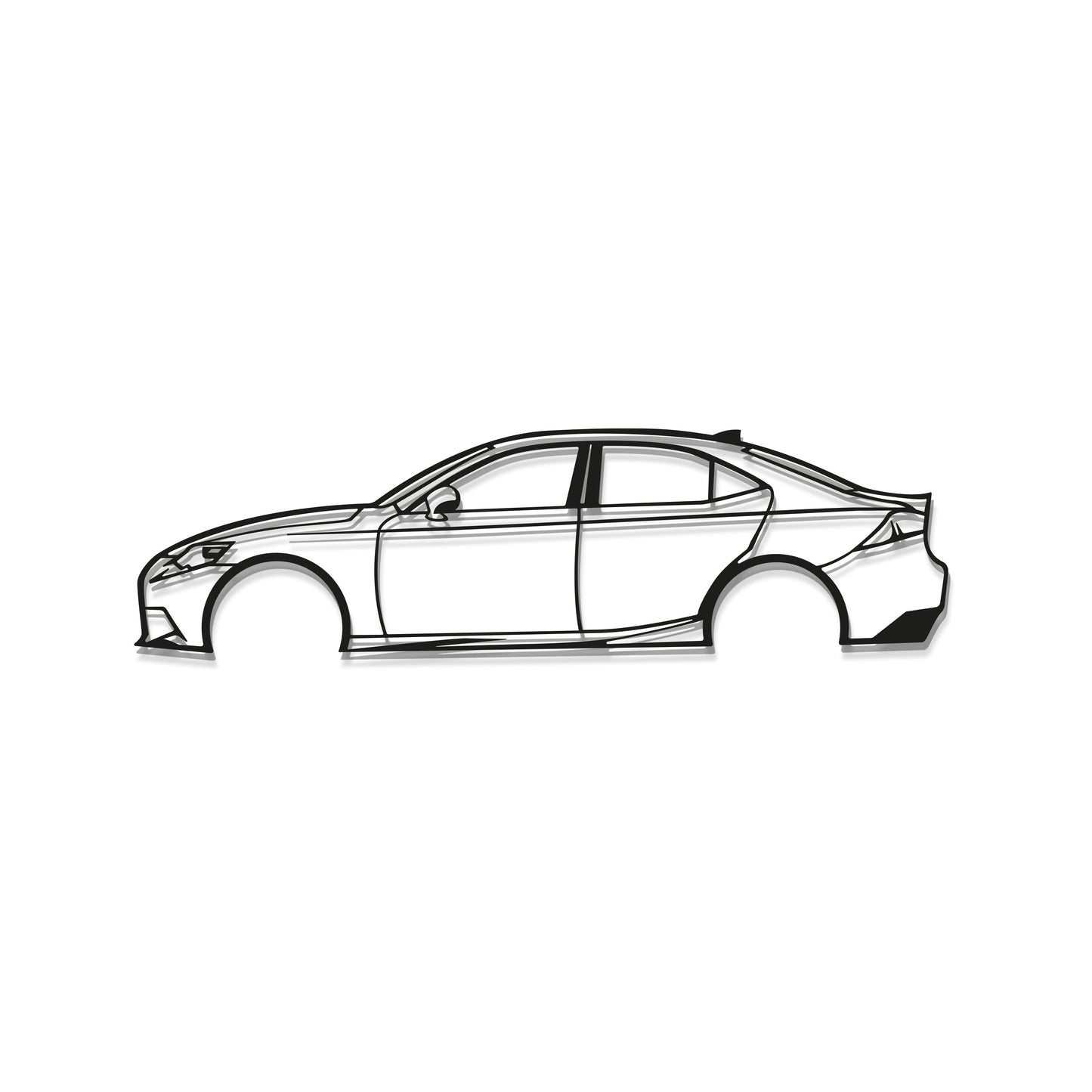 IS350 Metal Car Wall Art - MT1000