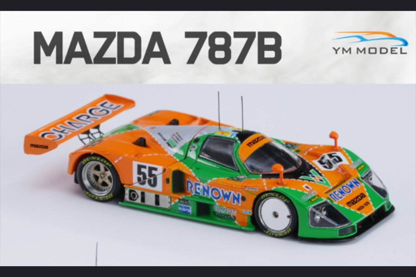 (Pre-Order) YM Model Mazda 787b #55 1:64