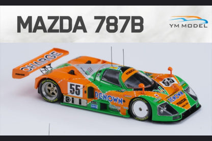(Pre-Order) YM Model Mazda 787b #55 1:64