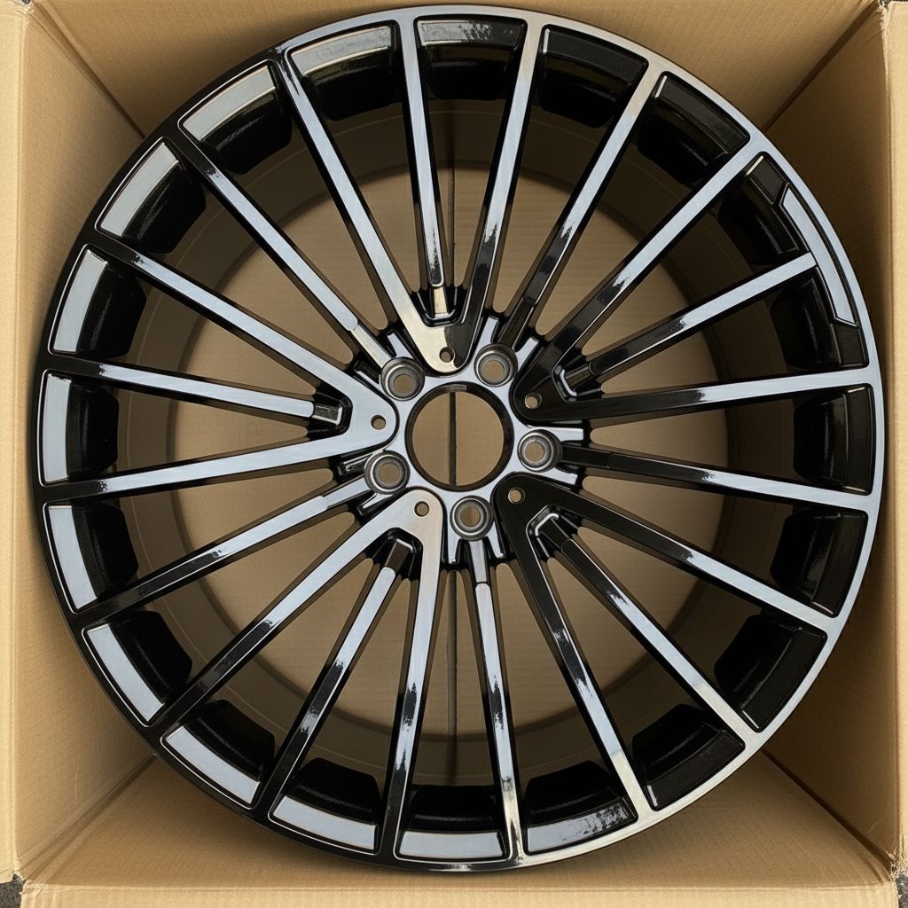 MB15 18x8.5 5x112 +42 66.6 Gloss Black