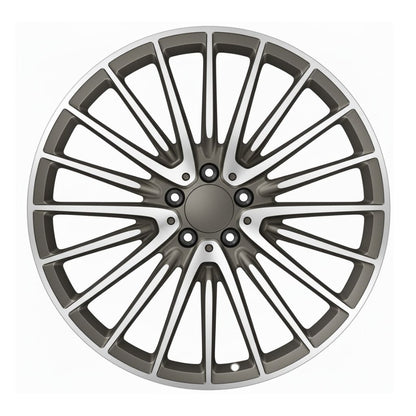 MB15 19x9.5 5x112 +40 66.6 Gunmetal Machined Face