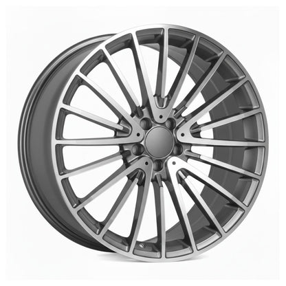 MB15 20x9.5 5x112 +40 66.6 Gunmetal  Machined Face