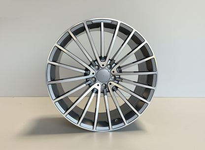 MB15 19x8.5 5x112 +35 66.6 Gunmetal Machined Face