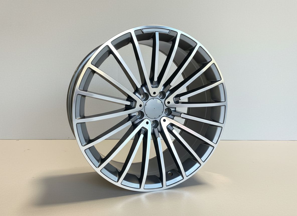 MB15 19x8.5 5x112 +35 66.6 Gunmetal Machined Face
