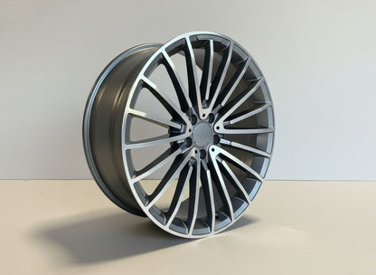 MB15 19x8.5 5x112 +35 66.6 Gunmetal Machined Face