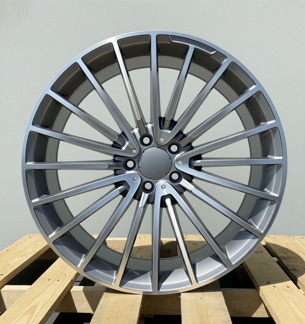MB15 19x8.5 5x112 +35 66.6 Gunmetal Machined Face