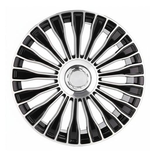 MB17 22x9 5x112 +32 66.6 Gloss Black Machined Face