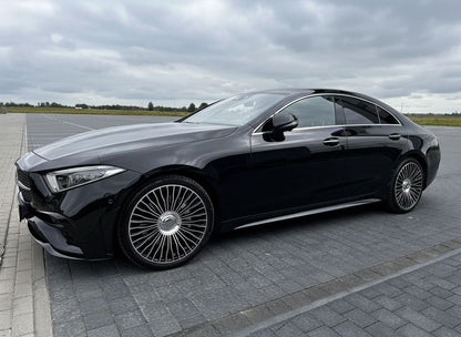 MB17 20x8.5 5x112 +35 66.6 Gloss Black Machined Face