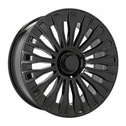 MB17 20x9.5 5x112 +38 66.6 Gloss Black