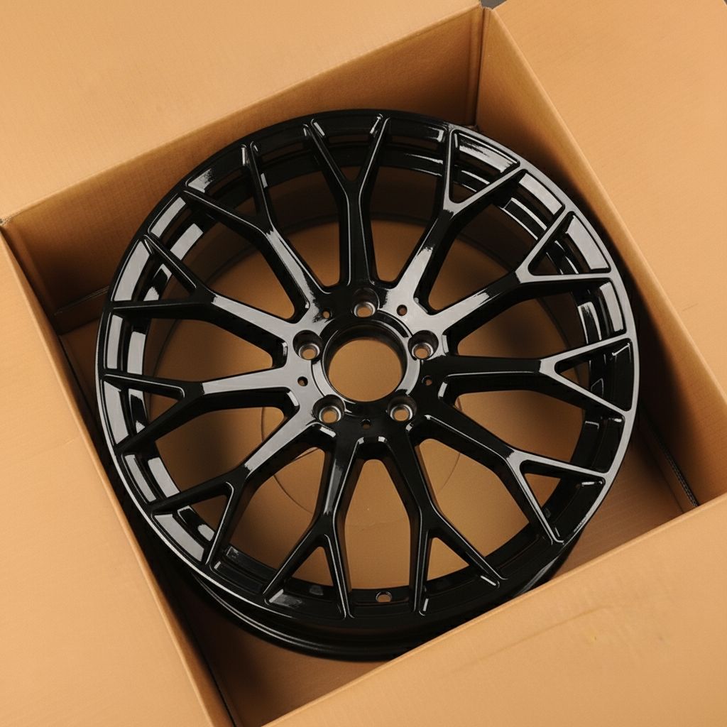MB20 20x8.5 5x112 +35 66.6 Matte Black Machined Tip