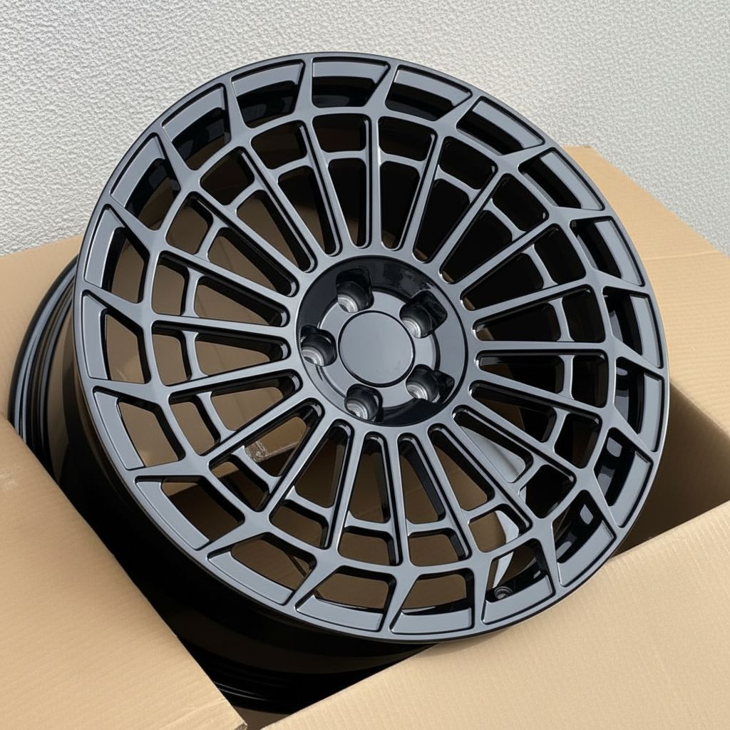 MB22 21x10 5x112 +43 66.6 Gloss Black